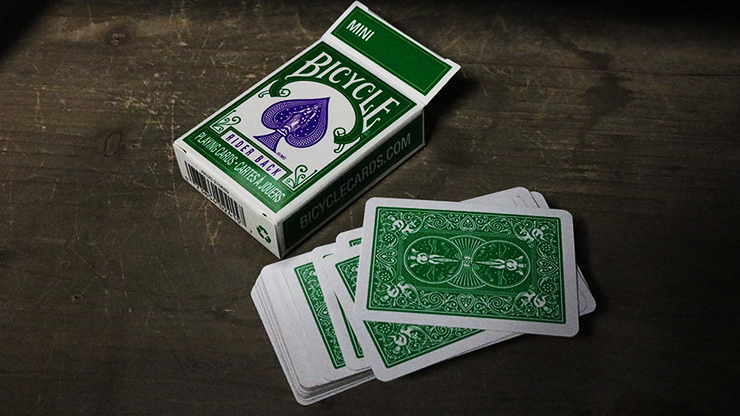 Mini Bicycle Cards Purple & Green - 2 Set Deck
