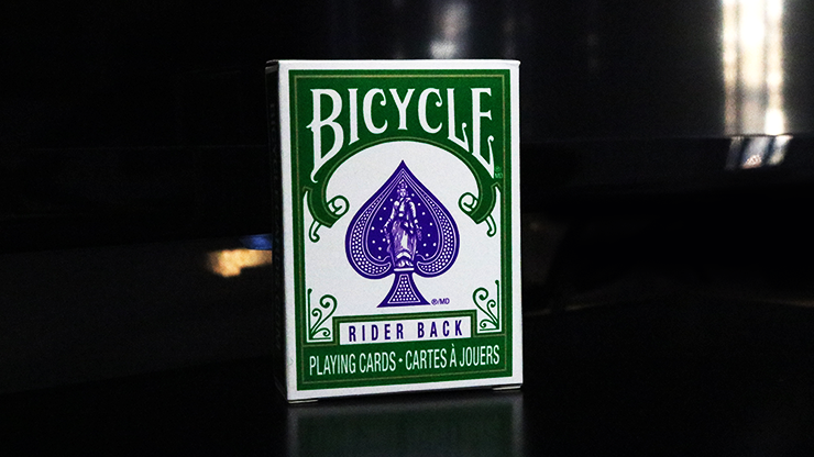 Mini Bicycle Cards Purple & Green - 2 Set Deck