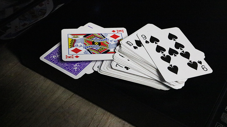 Mini Bicycle Cards Purple & Green - 2 Set Deck