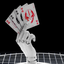Bicycle Machine56 R-TYPE/3 White Playing Cards by RunIt Decks