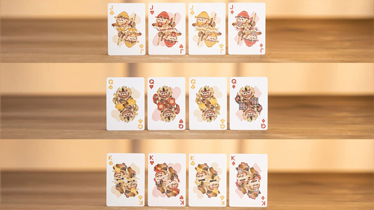 Bicycle Mascot Playing Cards - Brave Troops