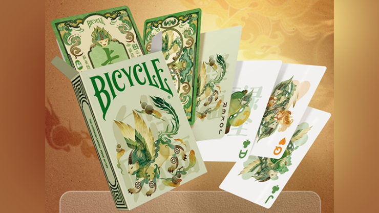 Bicycle Mascot Playing Cards -White Marsh