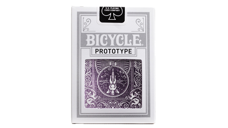 Bicycle Prototype Playing Cards - Purple Metalluxe