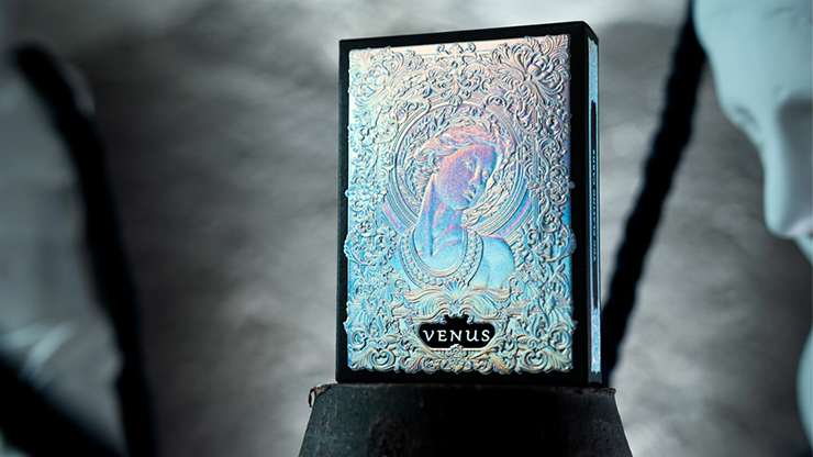 Venus Platinum (Black) Playing Cards by TCC Fashion – PlayingCardDecks.com