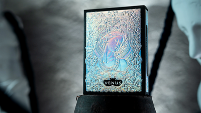 Venus Platinum (Black) Playing Cards by TCC Fashion