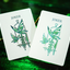 Emerald Green Morpho Playing Cards by TCC Fashion
