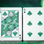 Emerald Green Morpho Playing Cards by TCC Fashion