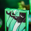 Emerald Green Morpho Playing Cards by TCC Fashion