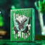 Emerald Green Morpho Playing Cards by TCC Fashion