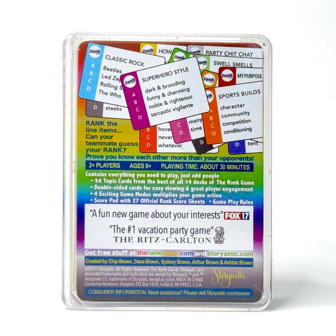 The Rank Game On-The-Go: Greatest Hits