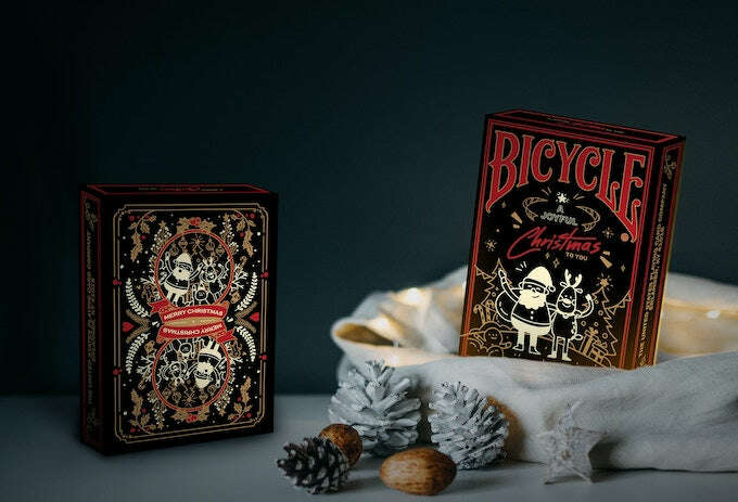 PlayingCardDecks.com-Christmas Bicycle Playing Cards