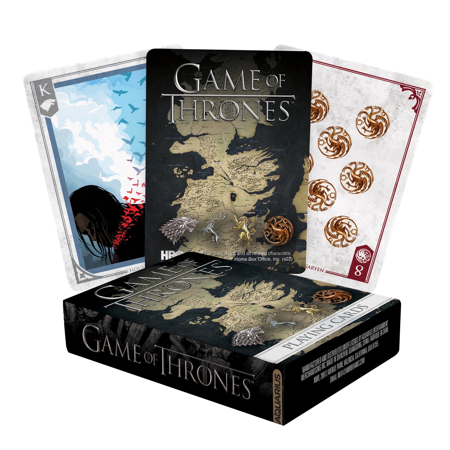 Game of Thrones Playing Cards - Journey to Westeros
