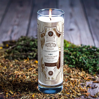 Protection Prayer Candle 8"