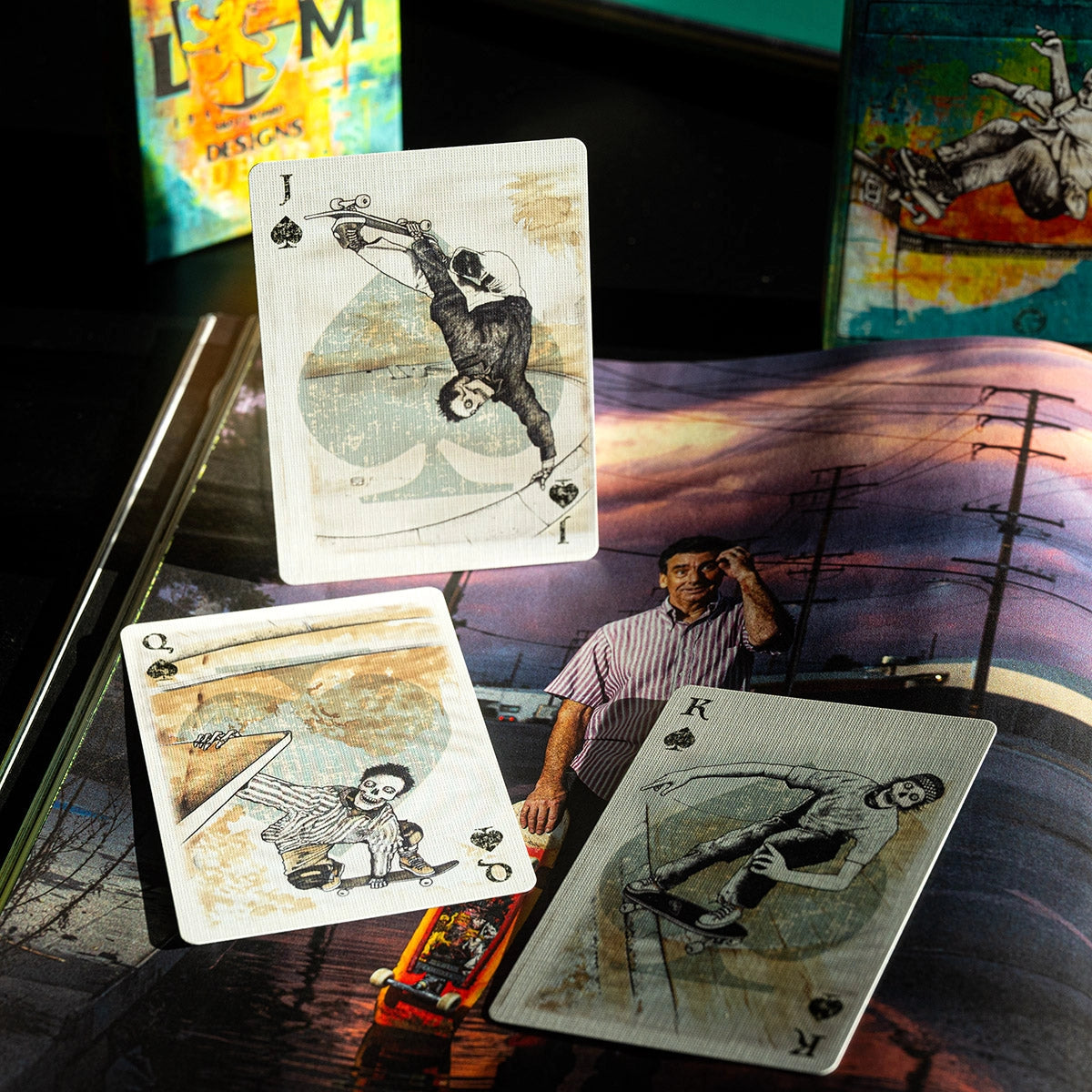 Lance Mountain Skating Skeletons - Limited Edition