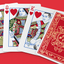 Red Roses Gold Foil Playing Cards (Fully Marked)