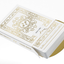 Black Roses White Gold Foil Playing Cards