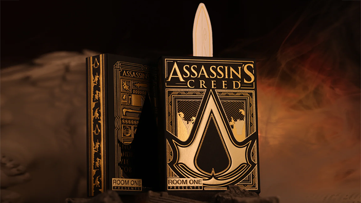 Assassin's Creed Legacy Version 2 Onyx (Hidden Blade) Playing Cards