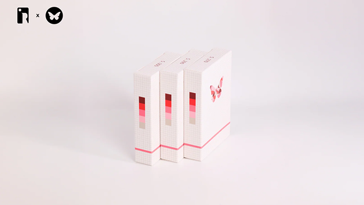 Room One X Butterfly Present Butterfly Try All Playing Cards