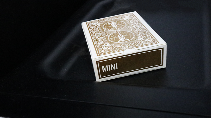 Mini Bicycle Cards - Gold
