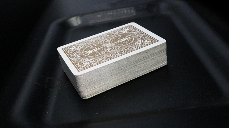 Mini Bicycle Cards - Gold