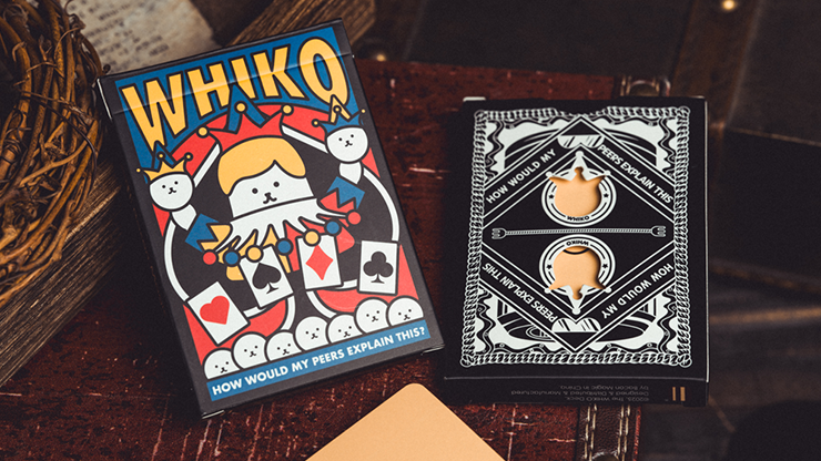 WHIKO Stage Thin Playing Cards by Bacon Magic.