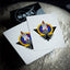 Nasa Black Hole “Meatball” Logo Playing Cards