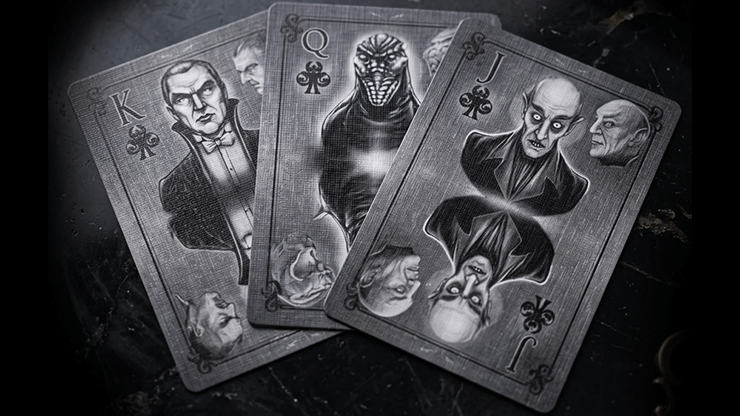Classic Monsters Playing Cards