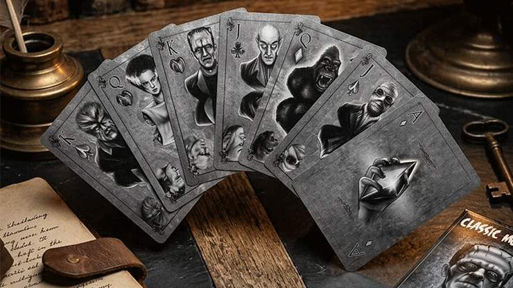 Classic Monsters Playing Cards
