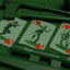 Army Men Playing Cards