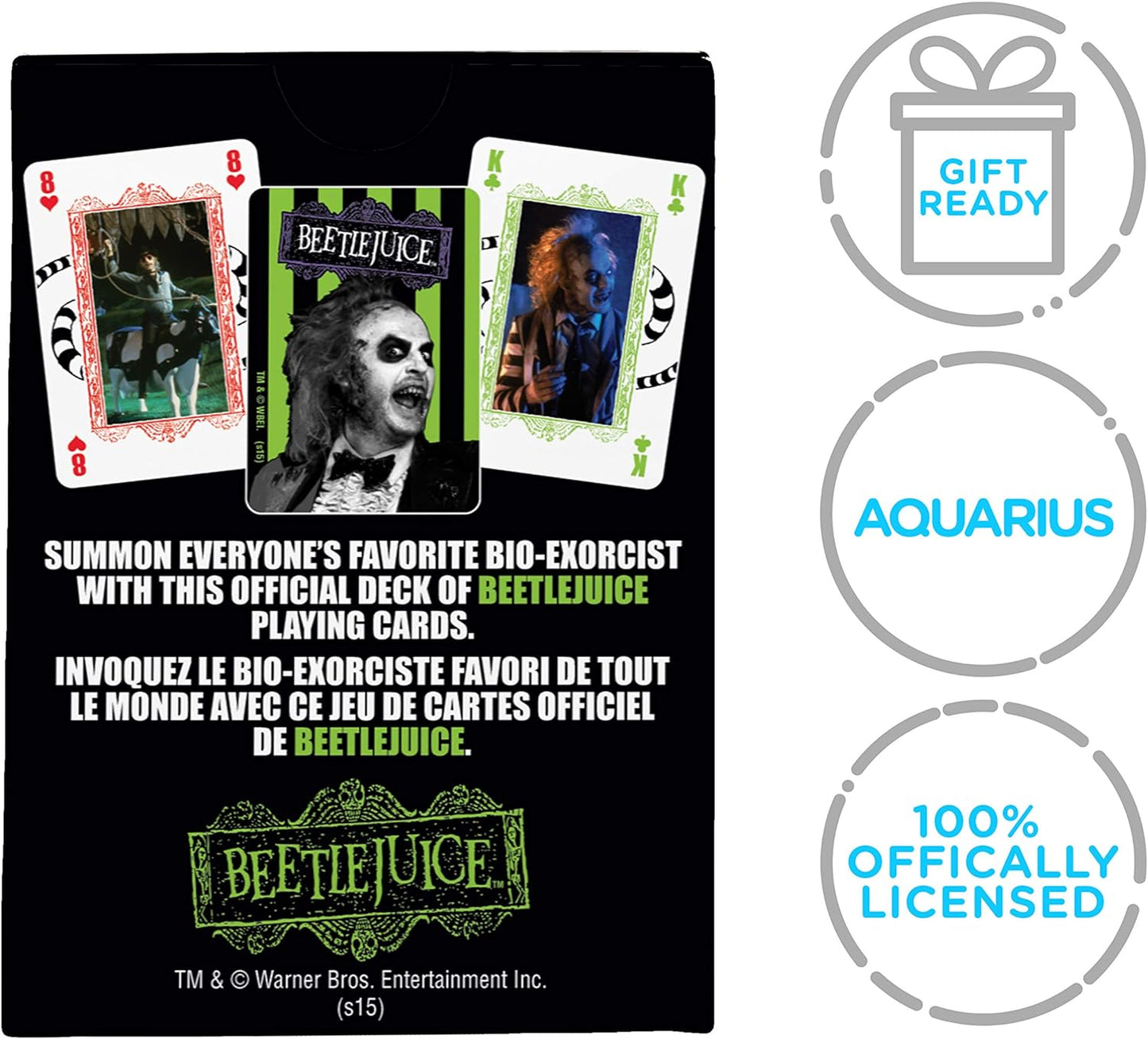 Beetlejuice Playing Cards - A Spooky Game Night Essential