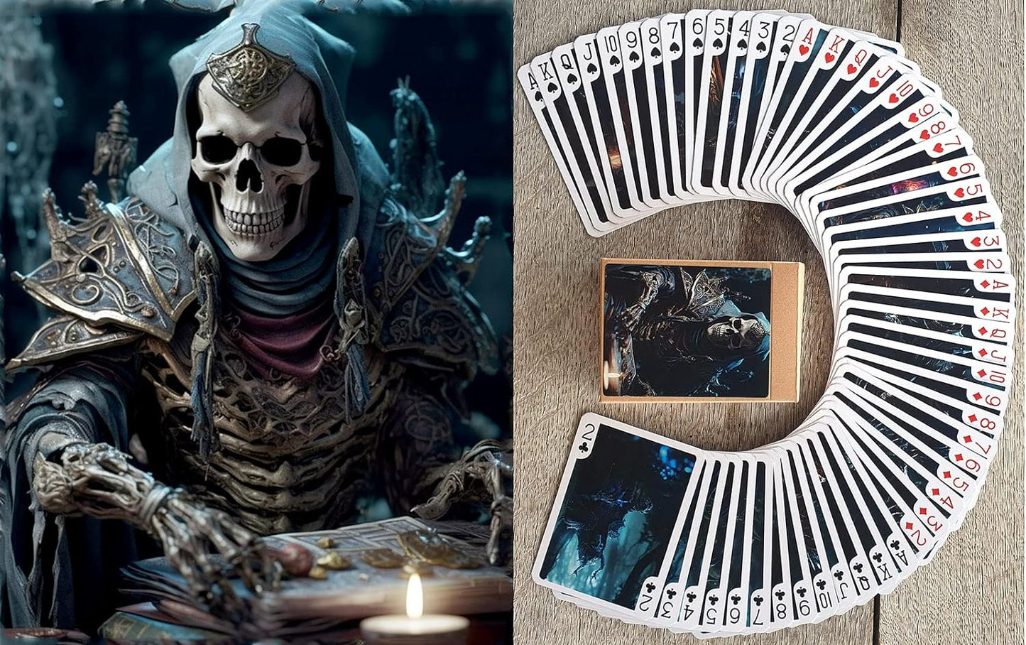 LICH NECROMANT Playing Cards by FlonzGift