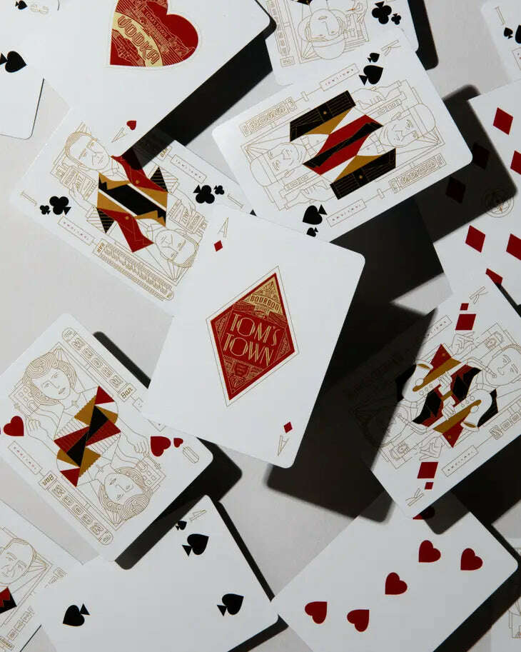 PlayingCardDecks.com-Tom's Town Playing Cards USPCC