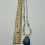 Lapis Lazuli pendant with Clear Quartz Handmade Necklace