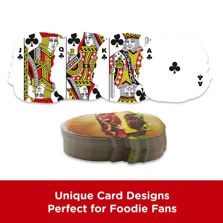 PlayingCardDecks.com-Burger Shaped Playing Cards GAMAGO