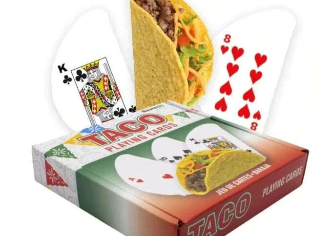 PlayingCardDecks.com-Taco Shaped Playing Cards GAMAGO