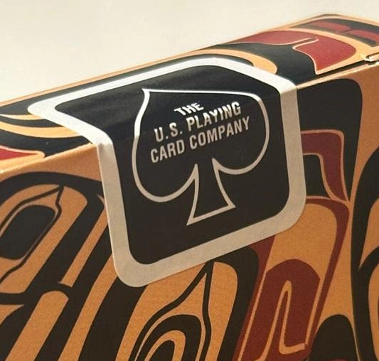 Bicycle Unique Pacific Northwest Native American Art Playing Cards