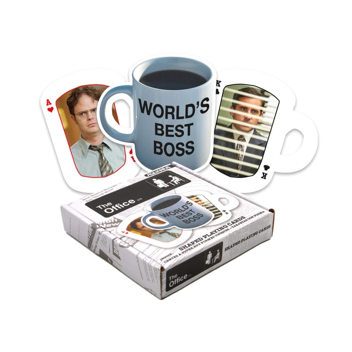 The Office Shaped Playing Cards by Aquarius