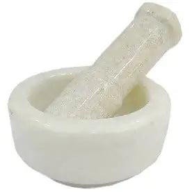 White Marble Mortar & Pestle (4 X 2 in.)