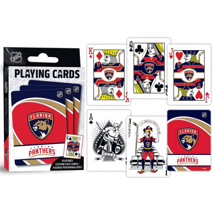 Florida Panthers Playing Cards - Masterpieces