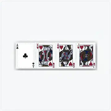 Aristocrat 727 Silver 110th Anniversary Playing Cards
