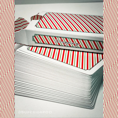 Christmas Wrapping Playing Cards