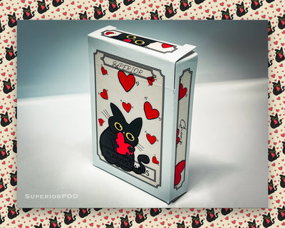 Chomp Playing Cards - Black Cat Playing Cards