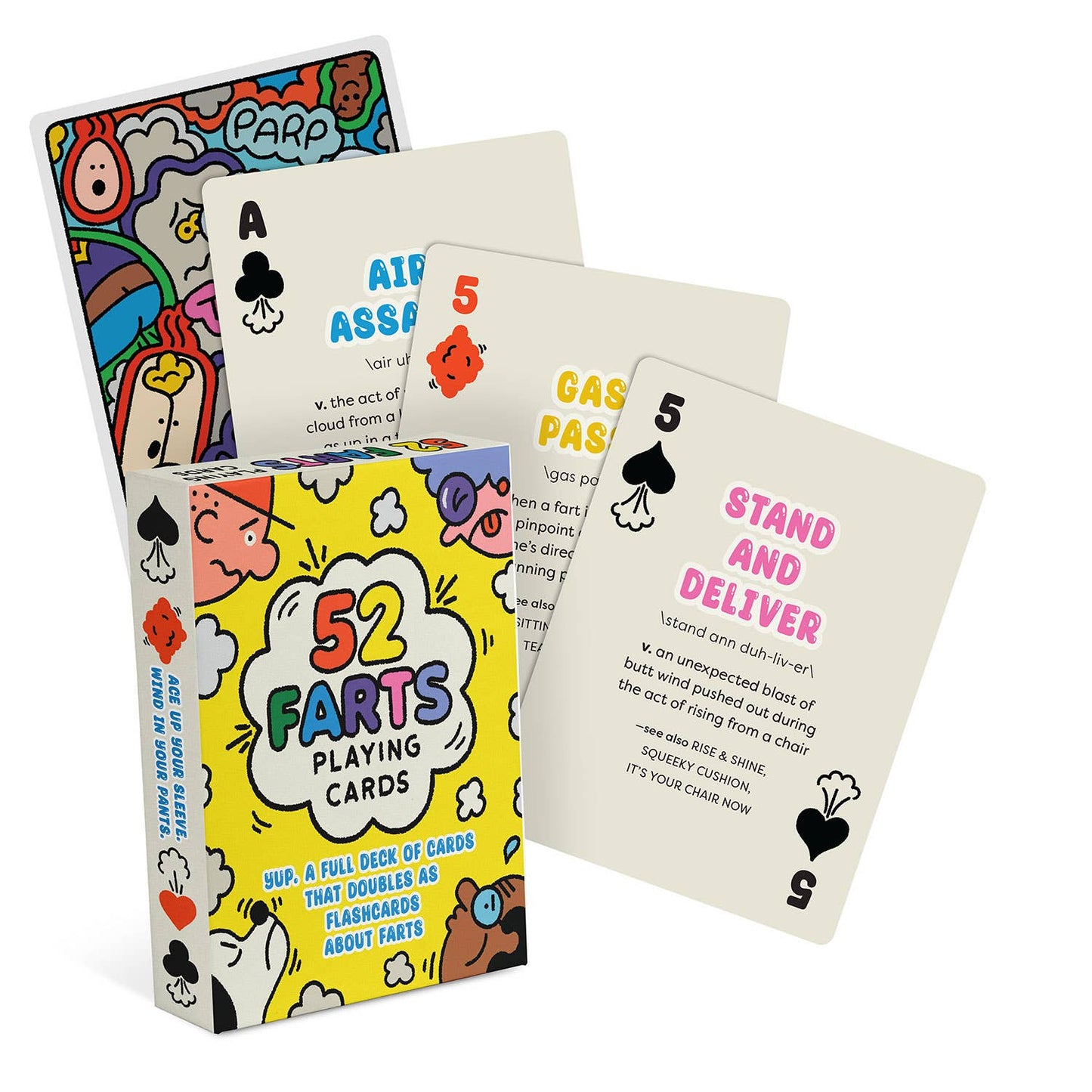 52 Farts Card Deck - Kids