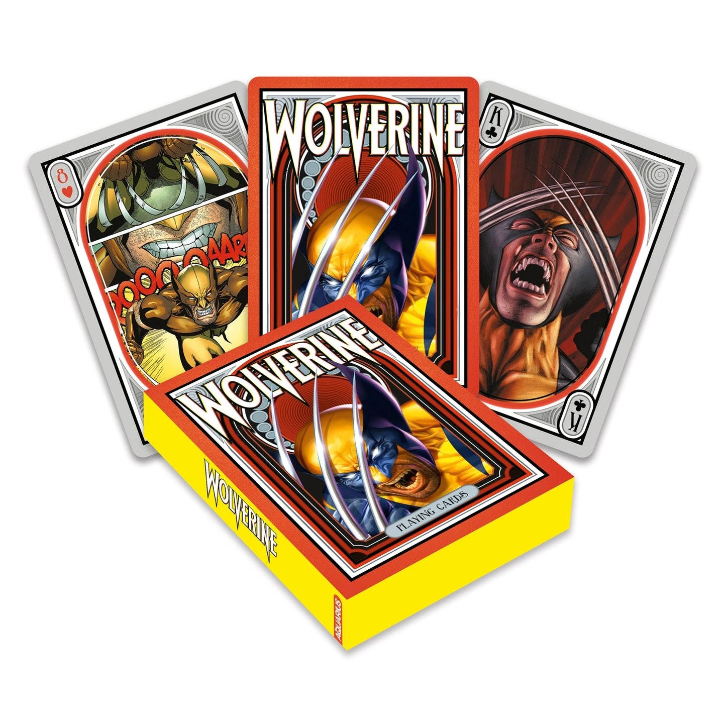 Marvel Wolverine Playing Cards by Aquarius