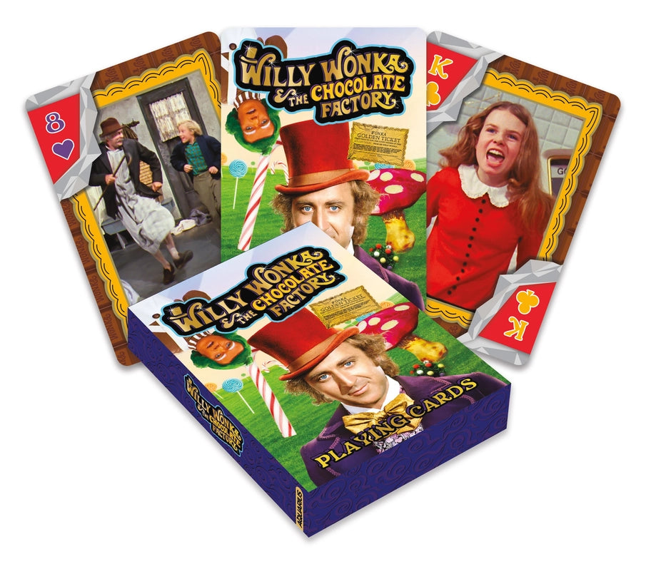 Willy Wonka Playing Cards by Aquarius