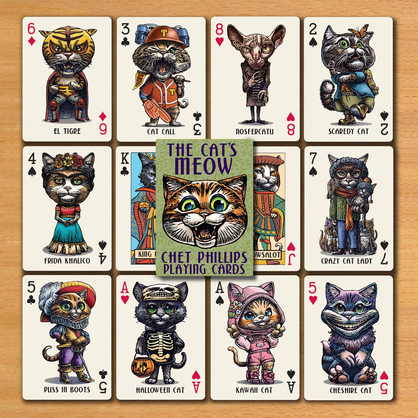 Cat's Meow Playing Cards