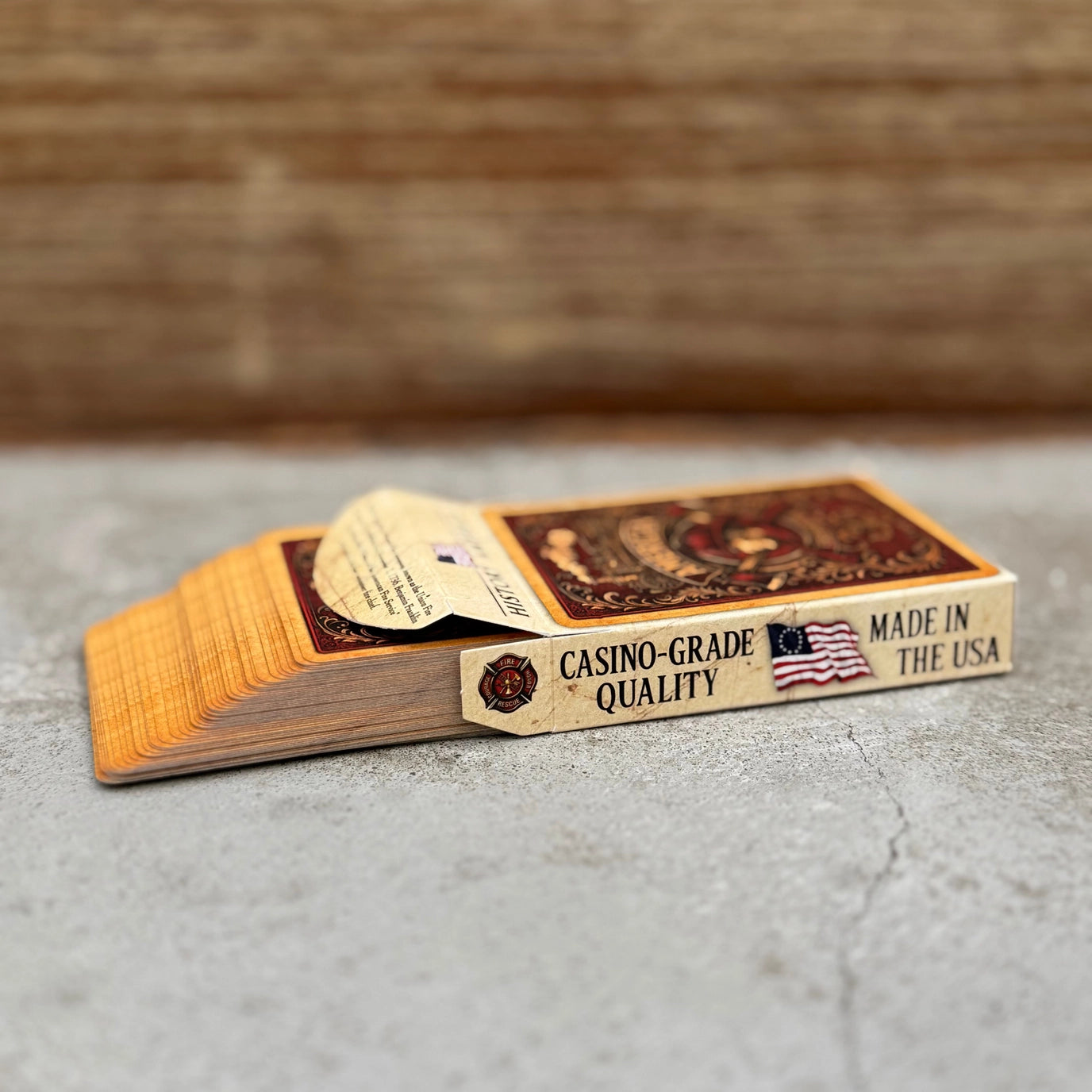 American Firefighter Playing Cards