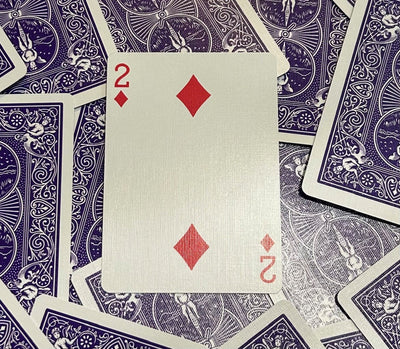 Purple One-Way Forcing Deck - 2 of Diamonds