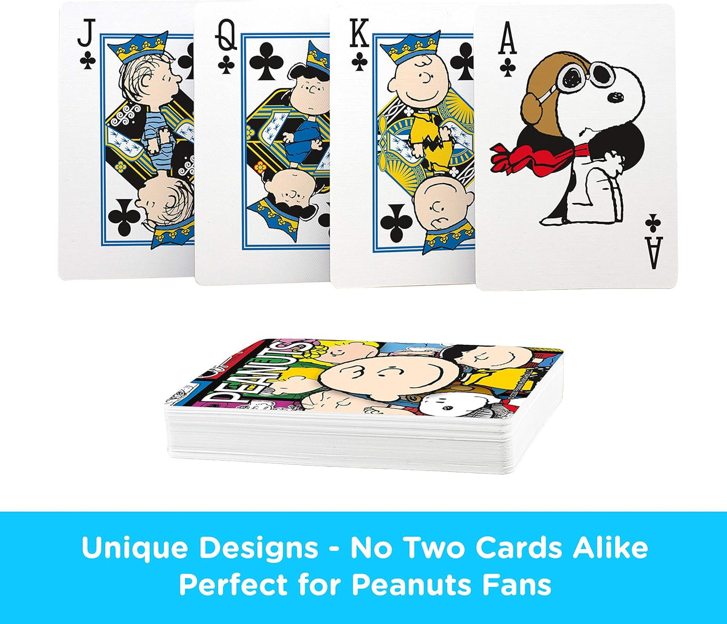 Peanuts Cast Playing Cards by Aquarius