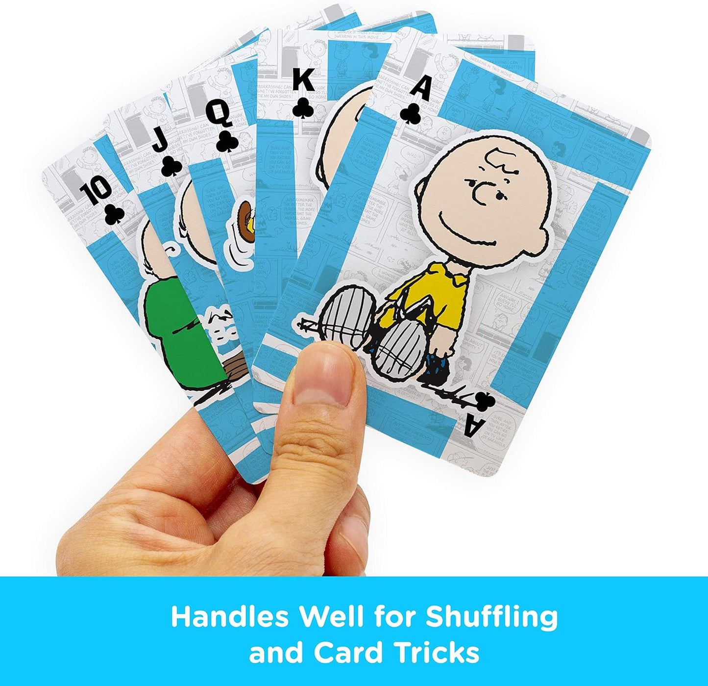 Peanuts Charlie Brown Playing Cards by Aquarius